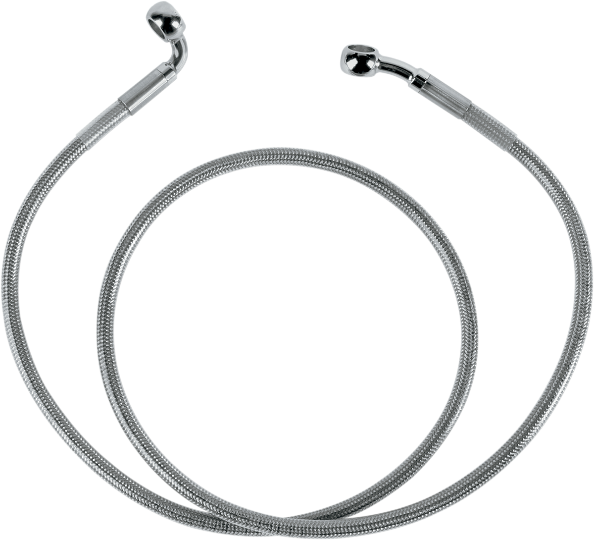 DRAG SPECIALTIES Brake Line - Front (Upper) - Stainless Steel 640213