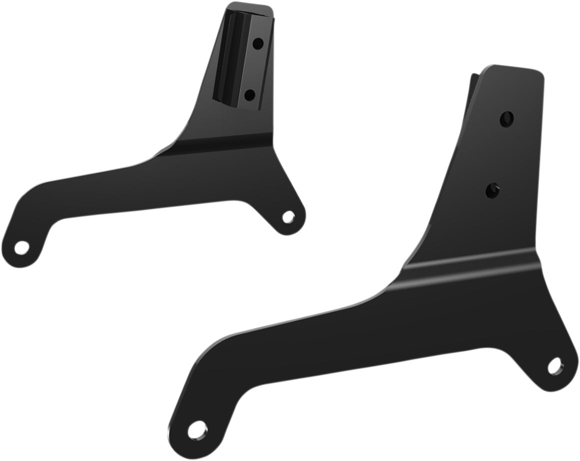 DRAG SPECIALTIES Side Plates - Black 50264880