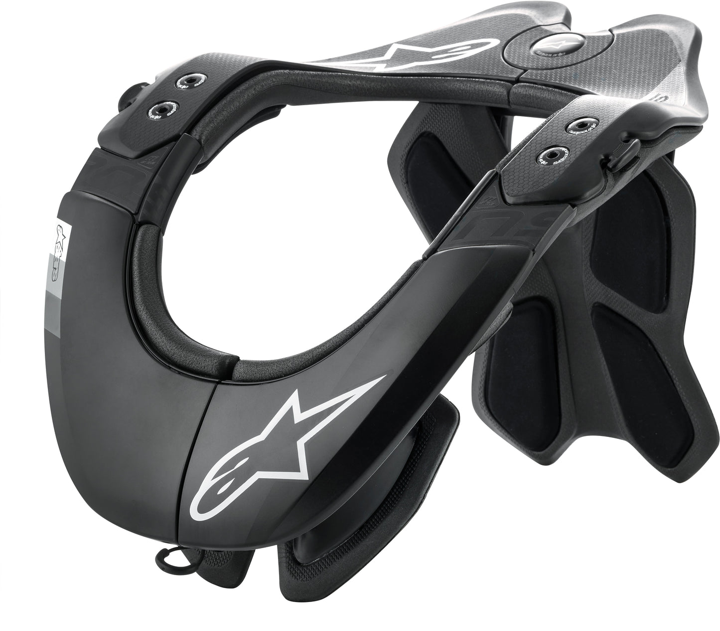 Bns Tech 2 Neck Support Black/Cool Grey Lg Xl