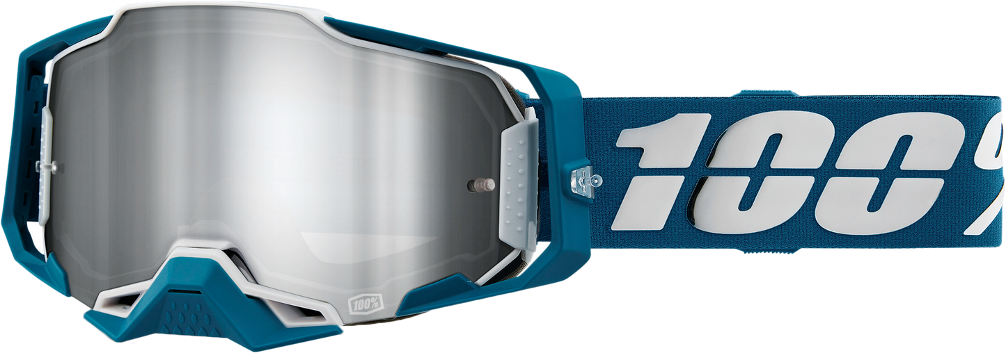 Armega Goggle Albar Mirror Silver Flash Lens