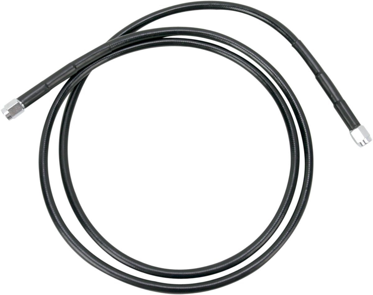 DRAG SPECIALTIES Universal Brake Line - Black - 18" 818-BLK