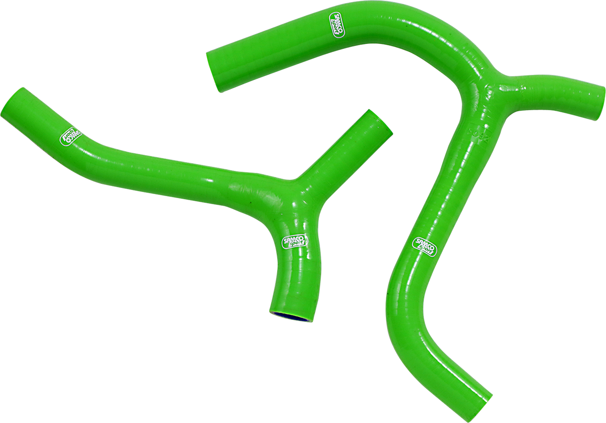 MOOSE RACING Radiator Hose Kit - Green - Kawasaki KAW-92GN