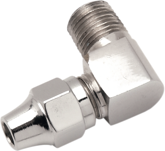 DRAG SPECIALTIES Brake Line Fitting - 1/8" NPT - 90? 341