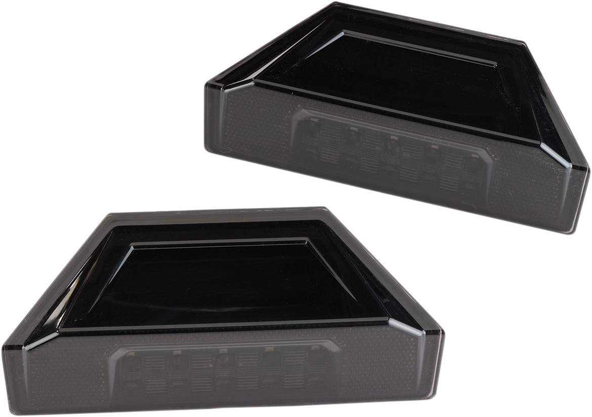 MOOSE UTILITY LED Tail Lights - Ranger 900 - Black 100-2353-PU