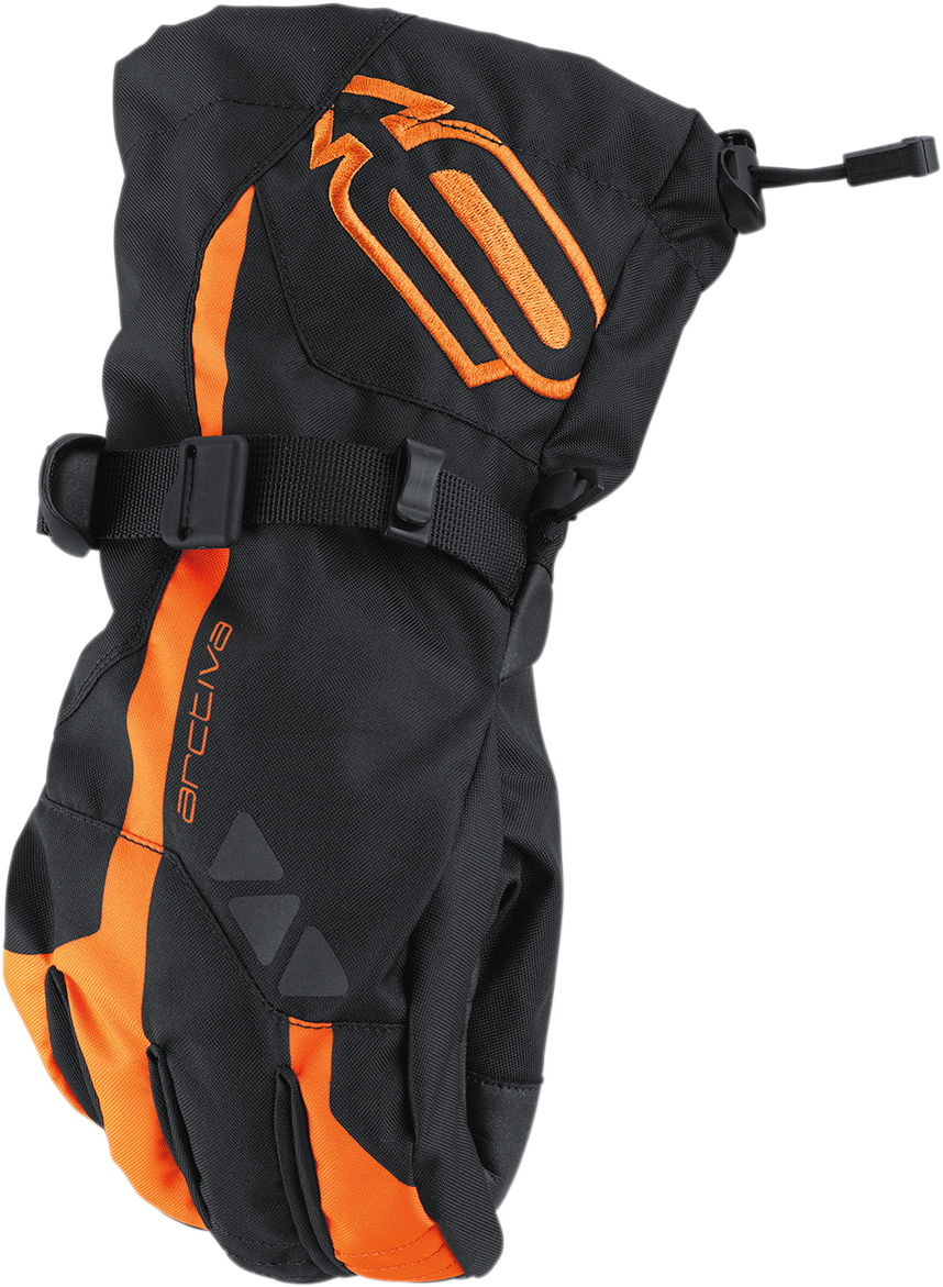 ARCTIVA Pivot Gloves - Black/Orange - XL 3340-1324