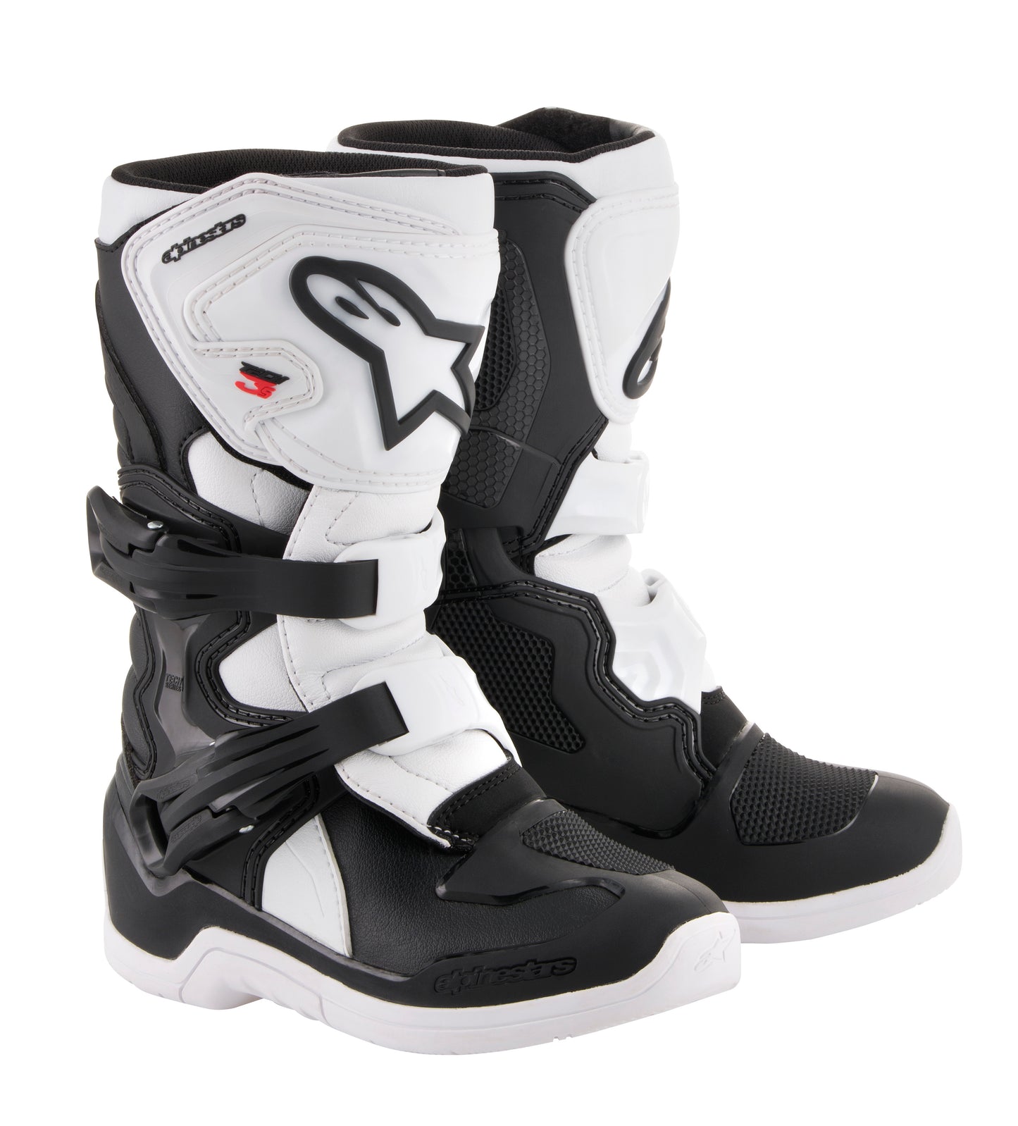 Tech 3s Boots Black/White Sz Y13