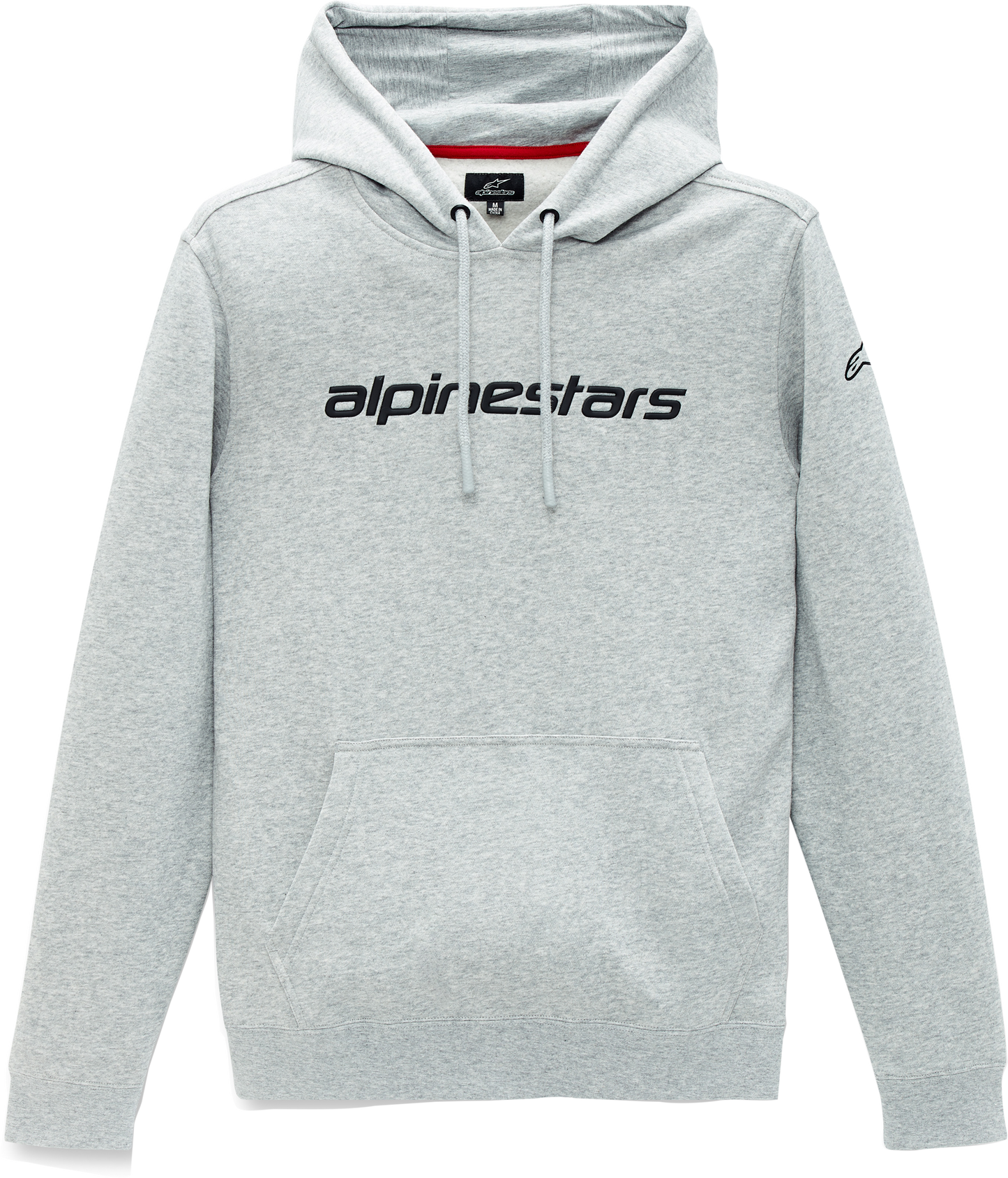 Linear Hoodie Grey Heather Lg