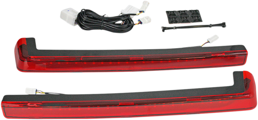 CUSTOM DYNAMICS LED Run/Brake Tour-Pak? Arms - Red Lens - '06-'13 PB-TP-ARM-13R