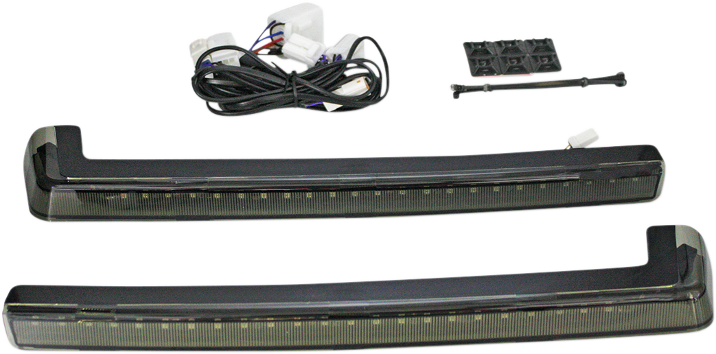CUSTOM DYNAMICS LED Run/Brake/Turn Tour-Pak? Arms - Smoke Lens - '06-'13 PB-TP-ARM-TPCS