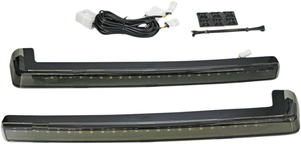 CUSTOM DYNAMICS LED Run/Brake Tour-Pak? Arms - Smoke Lens - '06-'13 PB-TP-ARM-13S
