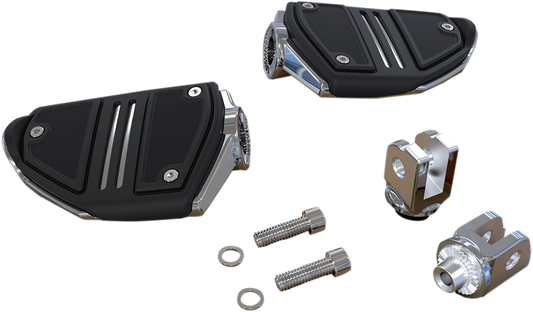 CIRO Twin Rail Footpeg - Chrome - Softail 61407