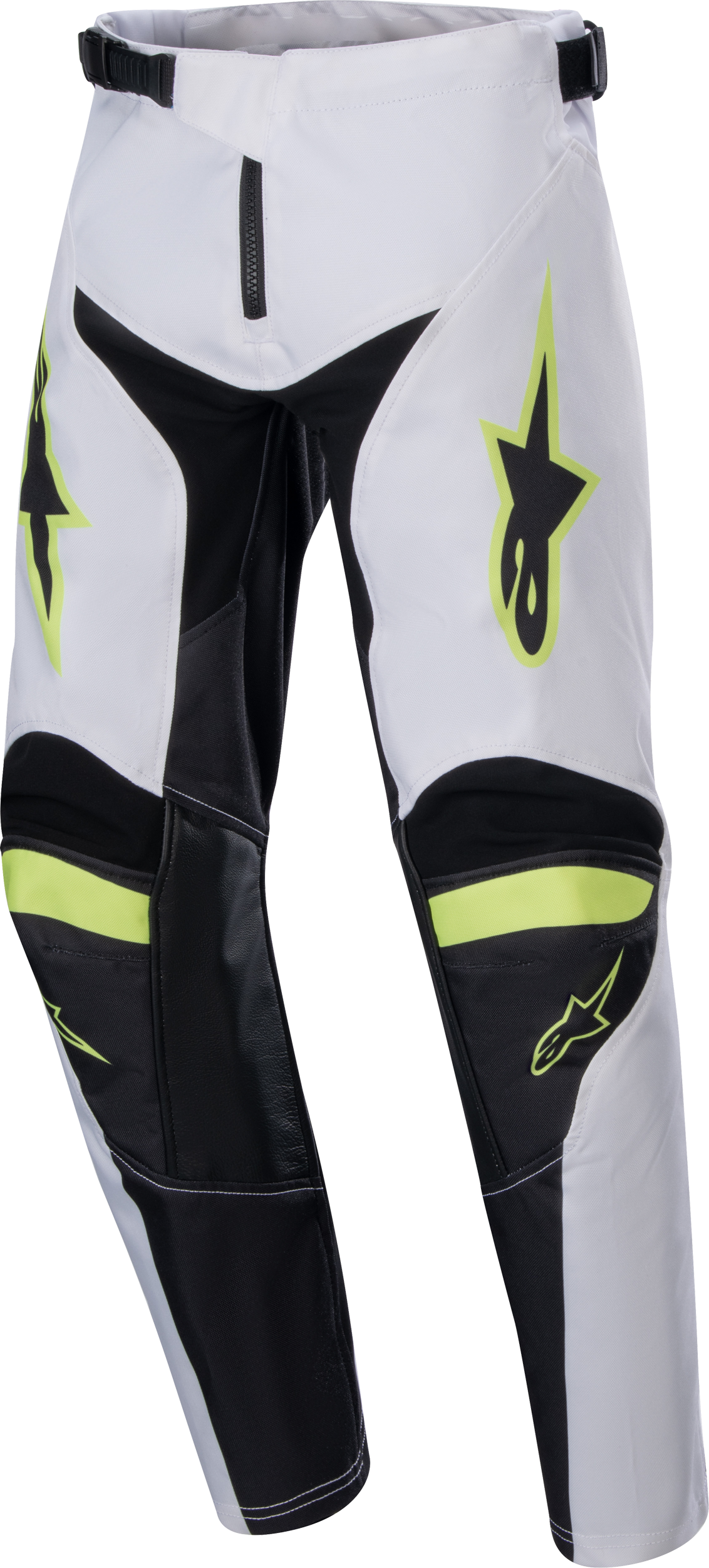 Youth Racer Lucent Pants Wht/Neon Rd/Ylw Fluo Sz 28