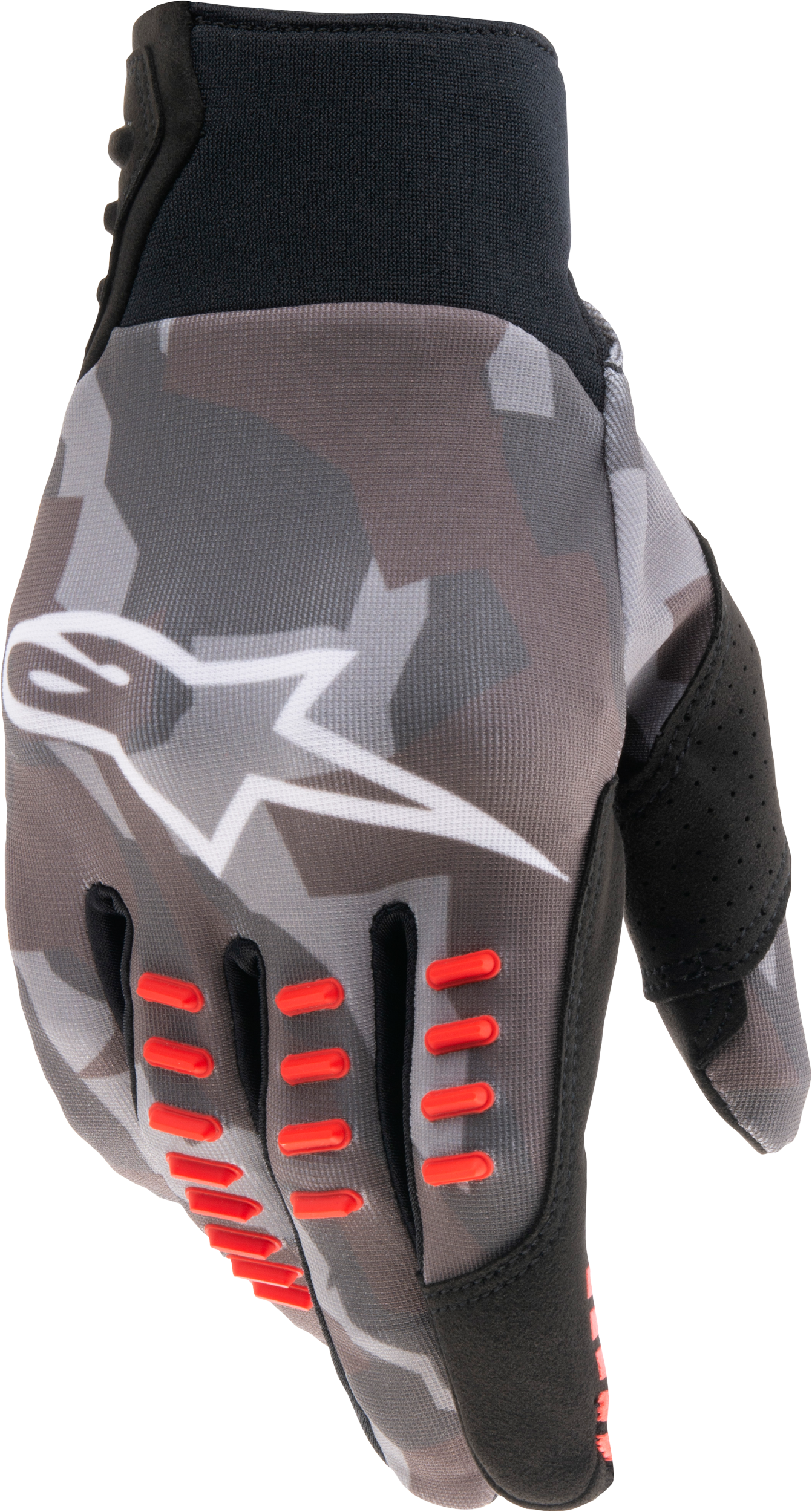 Smx E Gloves Grey Camored Fluo 2x