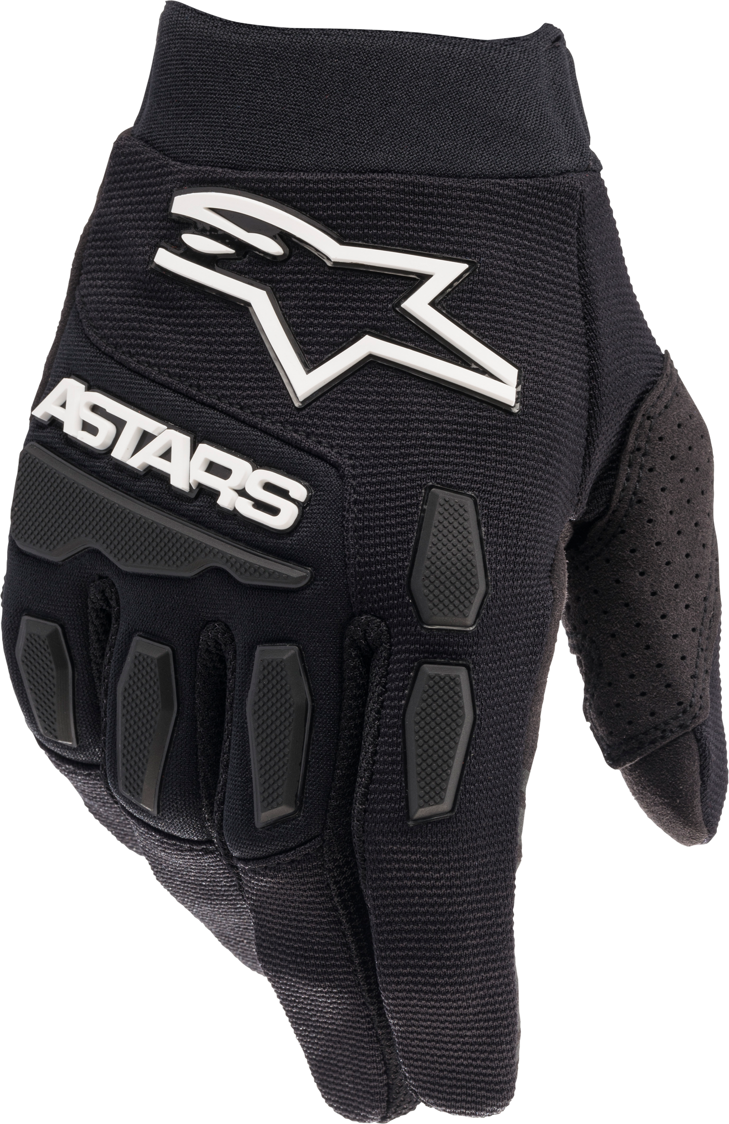 Youth Full Bore Gloves Black/White Lg