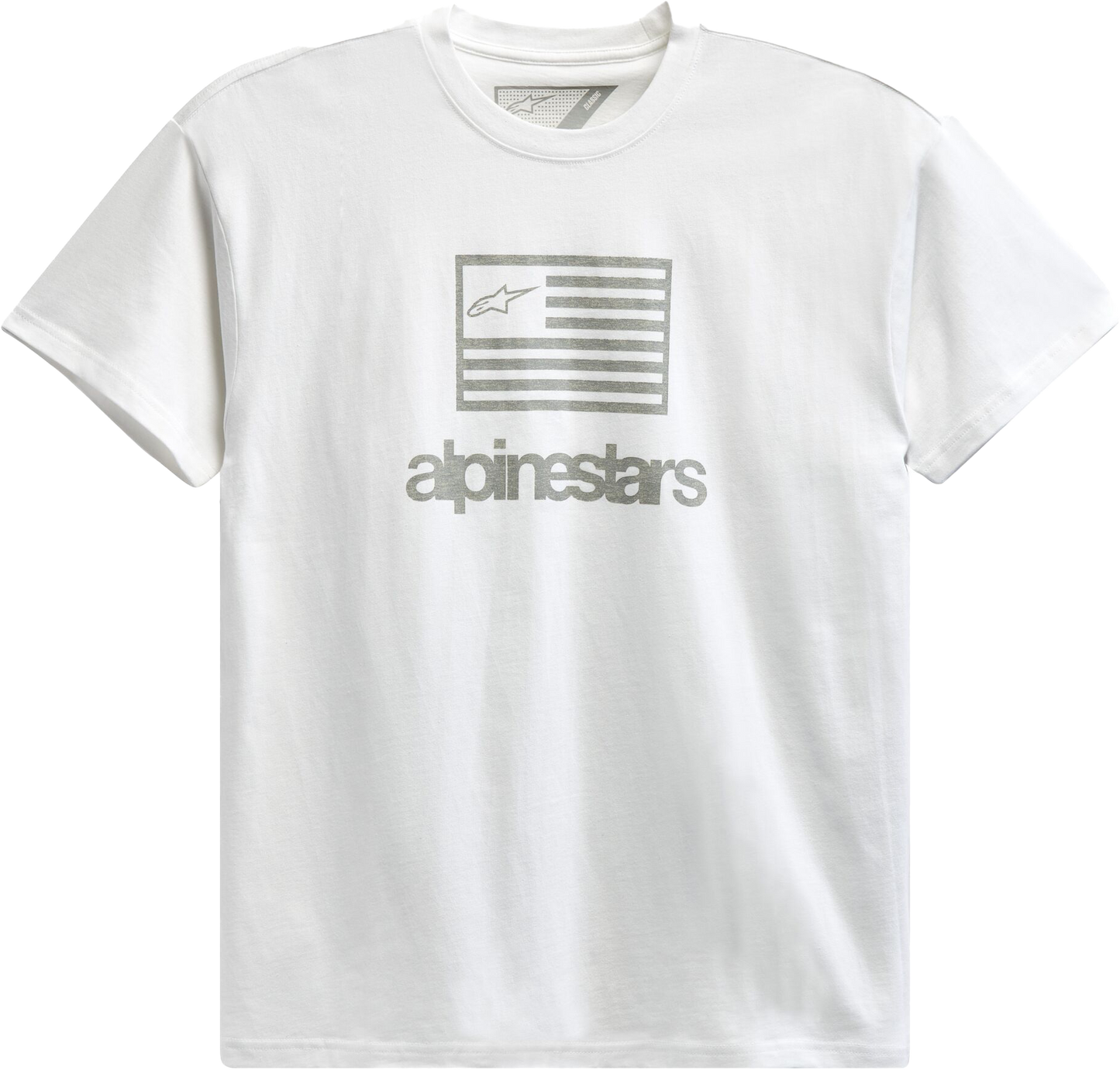 Flag Tee White 2x
