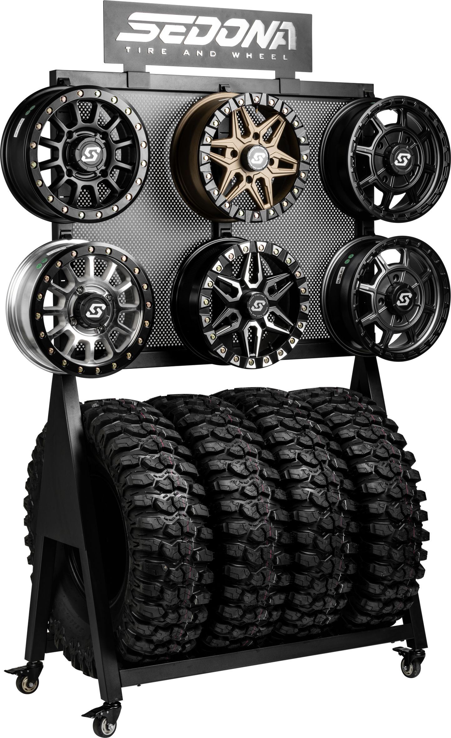 Tire And Wheel Display Base