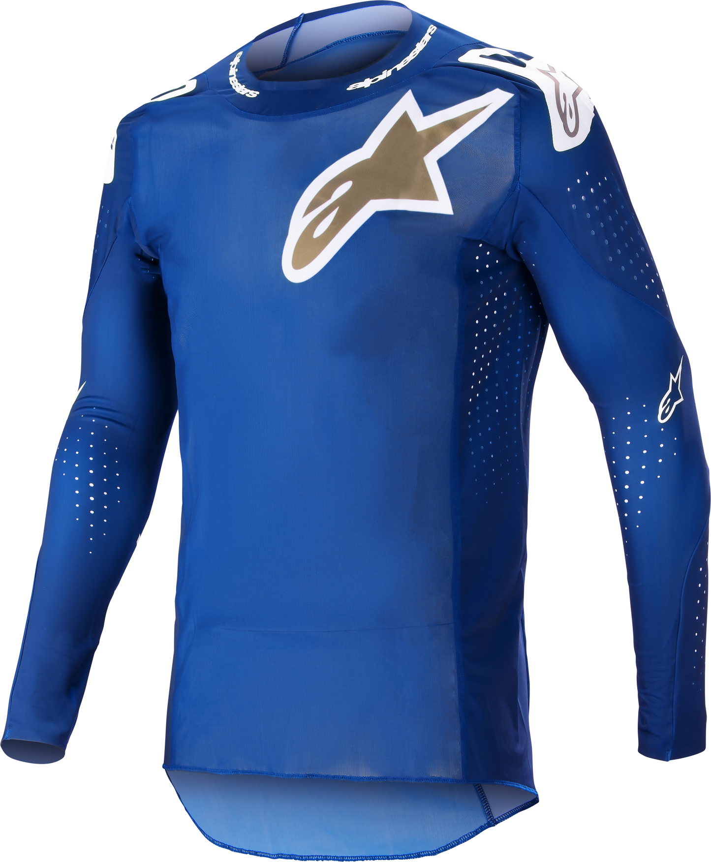 Supertech Bruin Jersey Blue/Brushed Gold Md