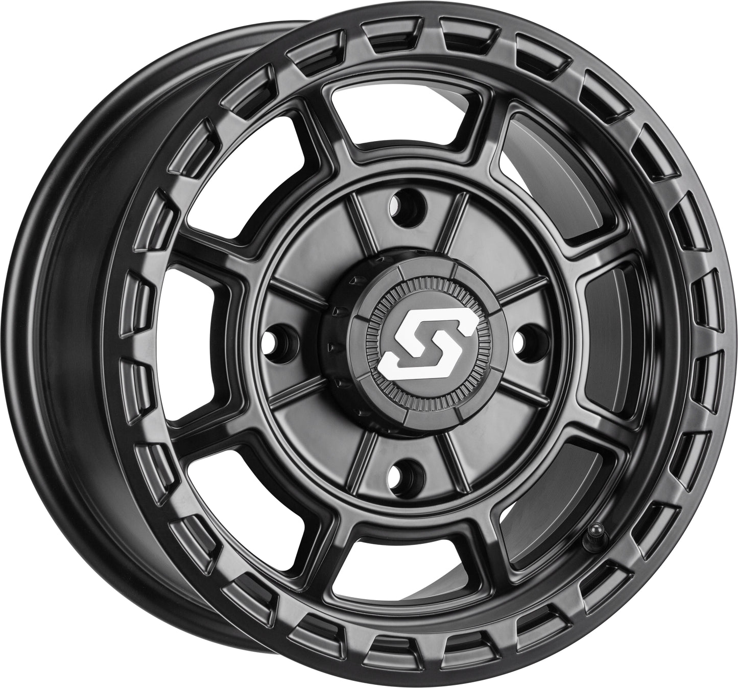 Rift Wheel 14x7 4/156 5+2 (+10mm) Black