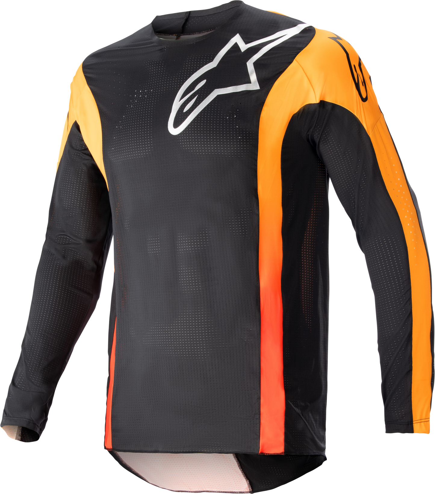 Techstar Sein Jersey Black/Hot Orange Lg
