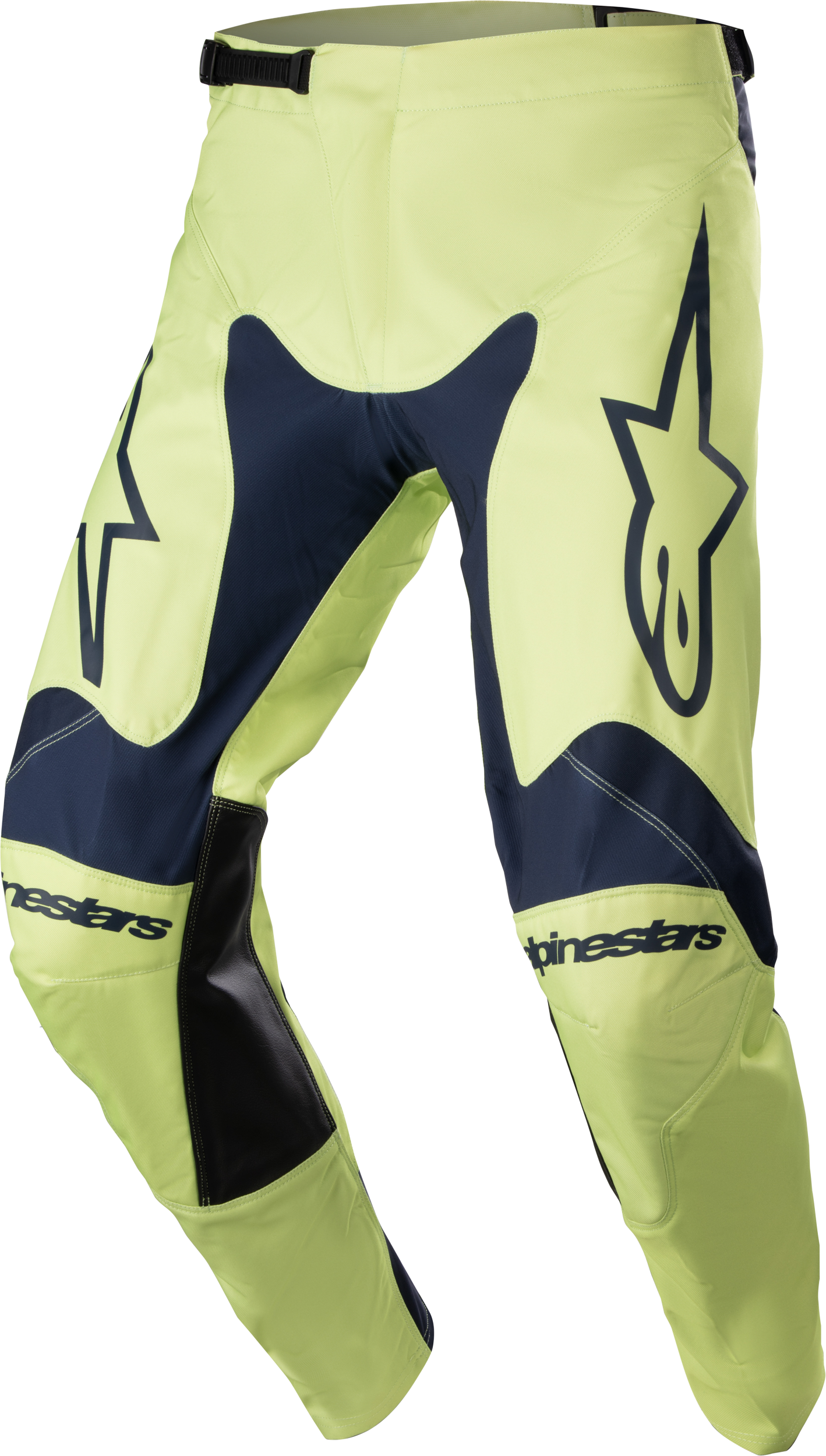 Racer Hoen Pants Night Navy/Fluo Green 34