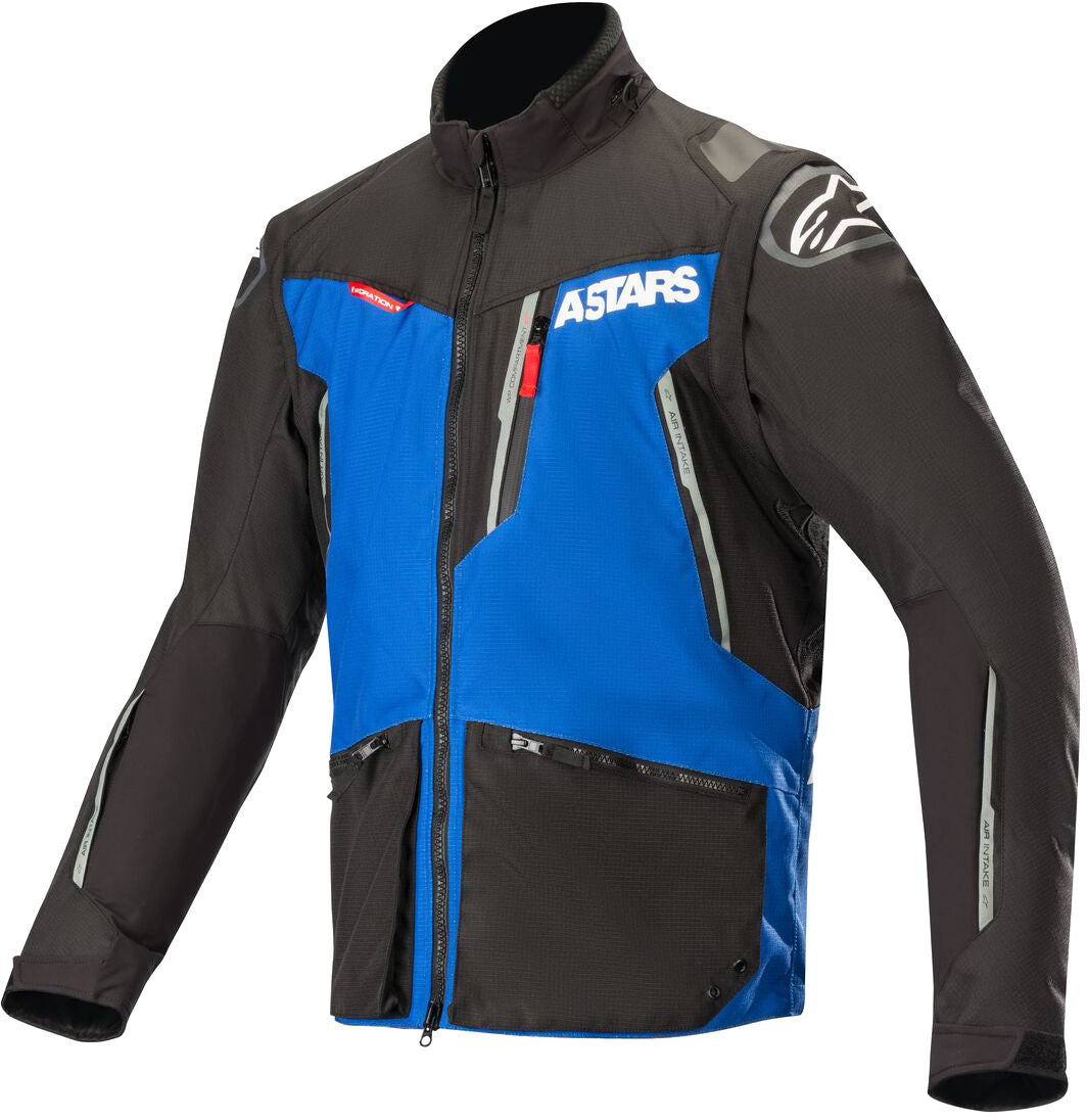 Session Race Jacket Blue/Black Lg