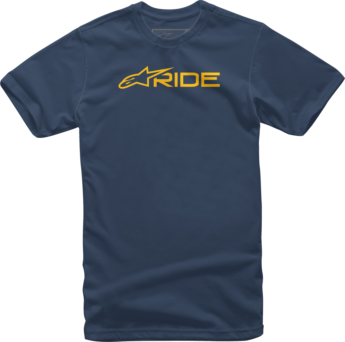 Ride 3.0 Tee Navy/Gold Sm