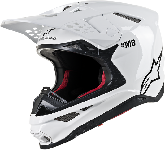 Supertech M8 Helmet - MIPS - Gloss White - Small