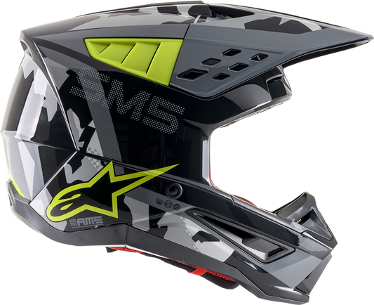 SM5 Helmet - Rover - Gray/Yellow - Small