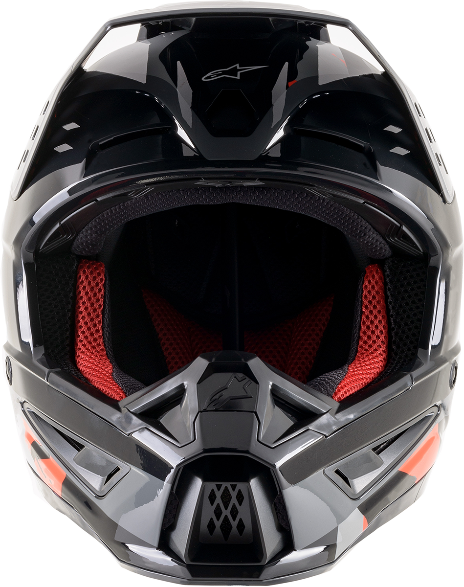 SM5 Helmet - Rover - Gray/Red - Small