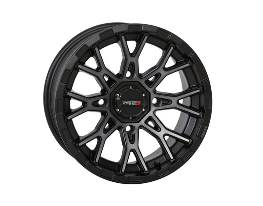 St6 Wheel 12x7 2+5 ( 47mm) 4/110 Matte Dark Tint