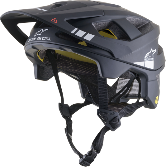 Vector Tech Helmet - Black/Light Gray Matte - MIPS® - Small