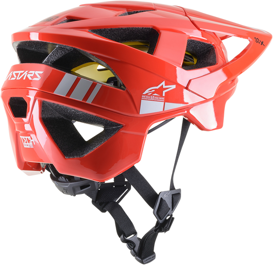 Vector Tech Helmet - Bright Red/Light Gray Glossy - MIPS® - Large