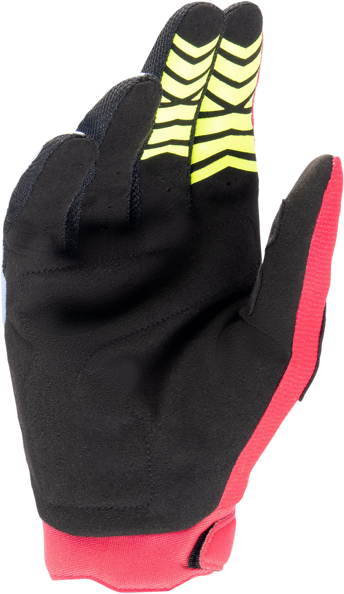 Youth & Kids Full Bore Gloves Light Blue/Red Berry/Blk Y3xs