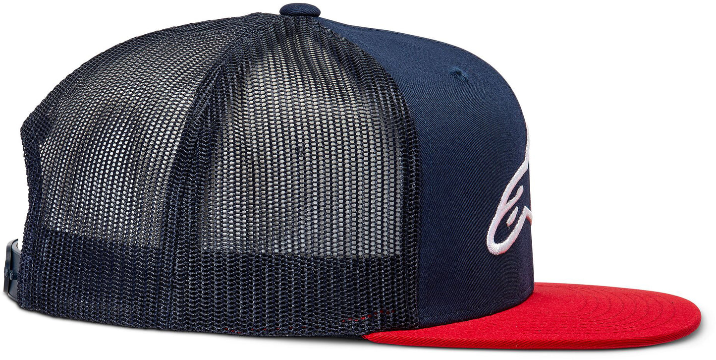 Corp Trucker Navy/Red