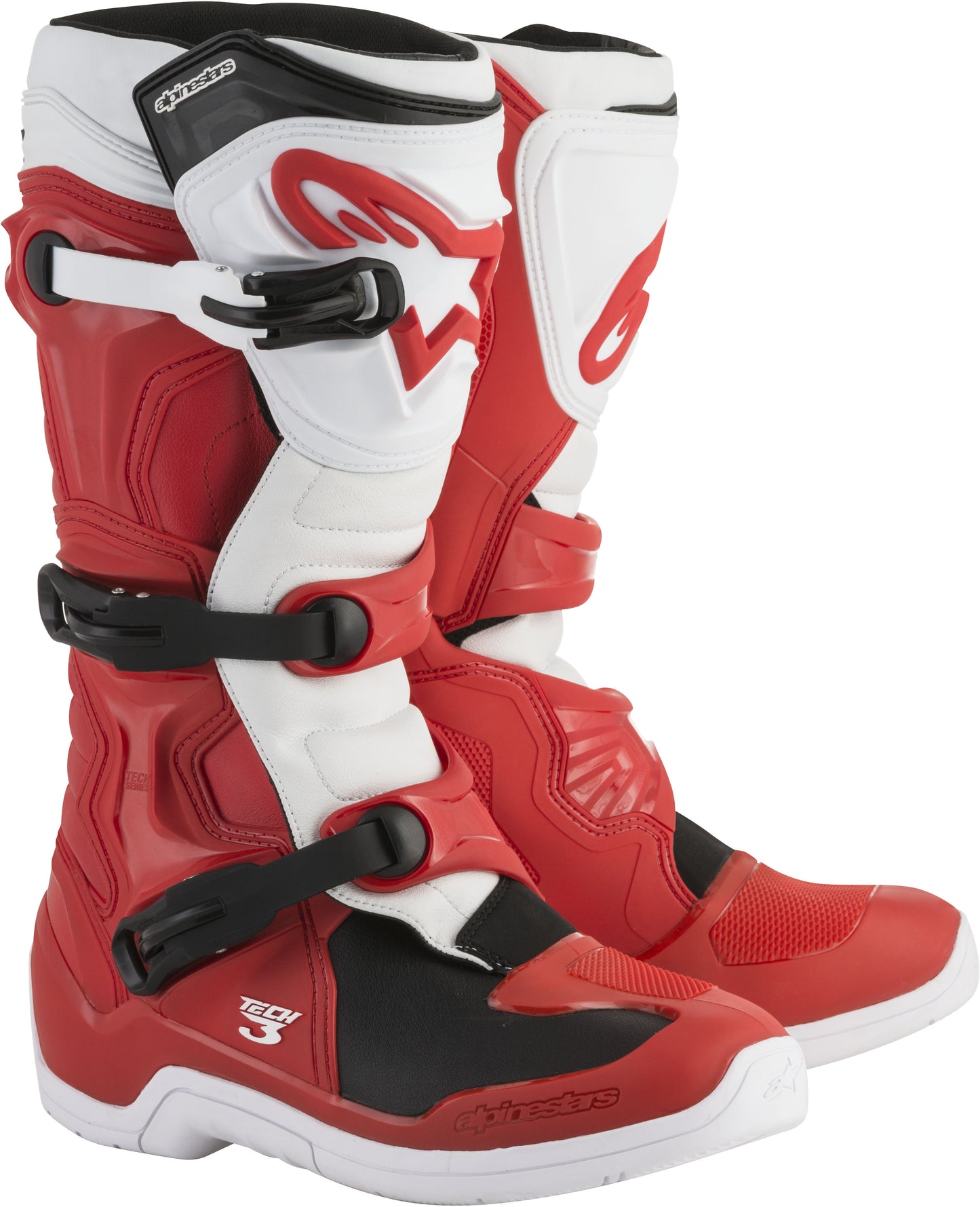 Tech 3 Boots Red/White Sz 16