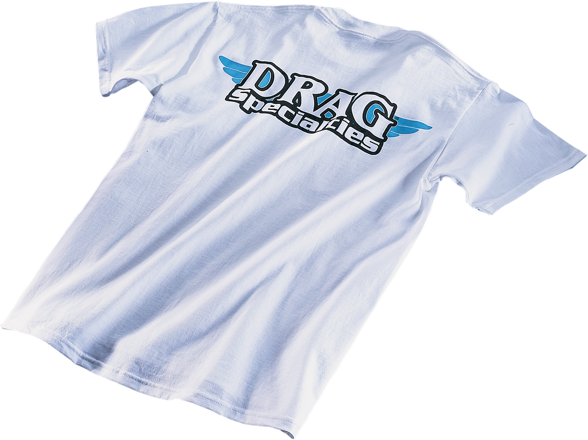 DRAG SPECIALTIES Drag Specialties T-Shirt - White - Medium 111830