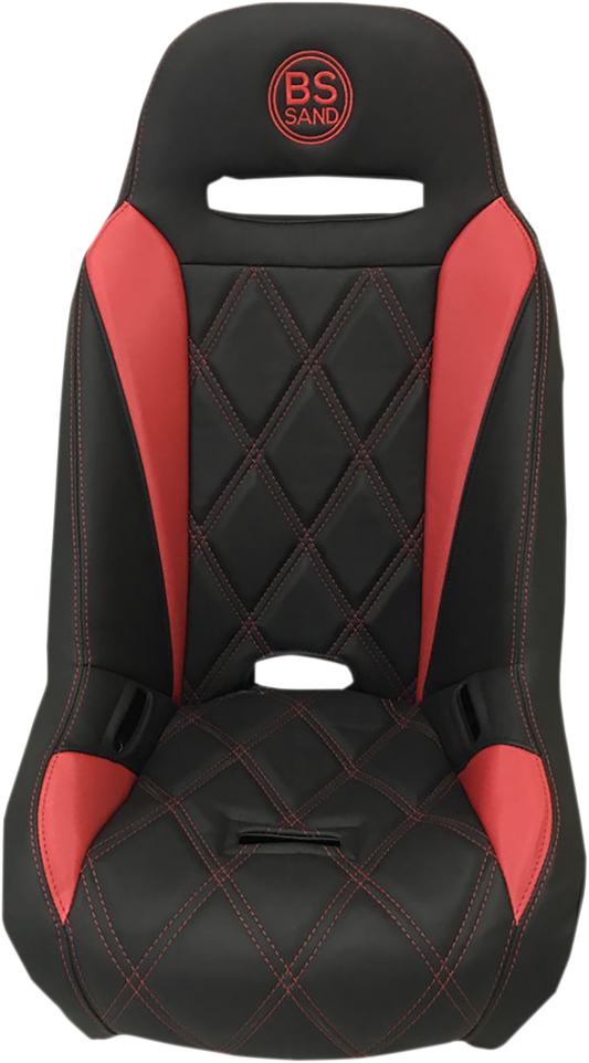 BS SAND Extreme Seat - Big Diamond - Black/Red EBURDBD20