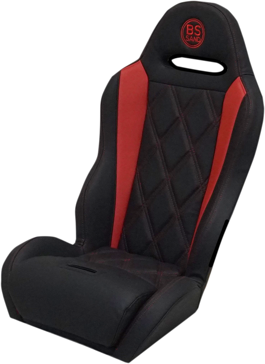BS SAND Performance Seat - Big Diamond - Black/Red PBURDBDKW