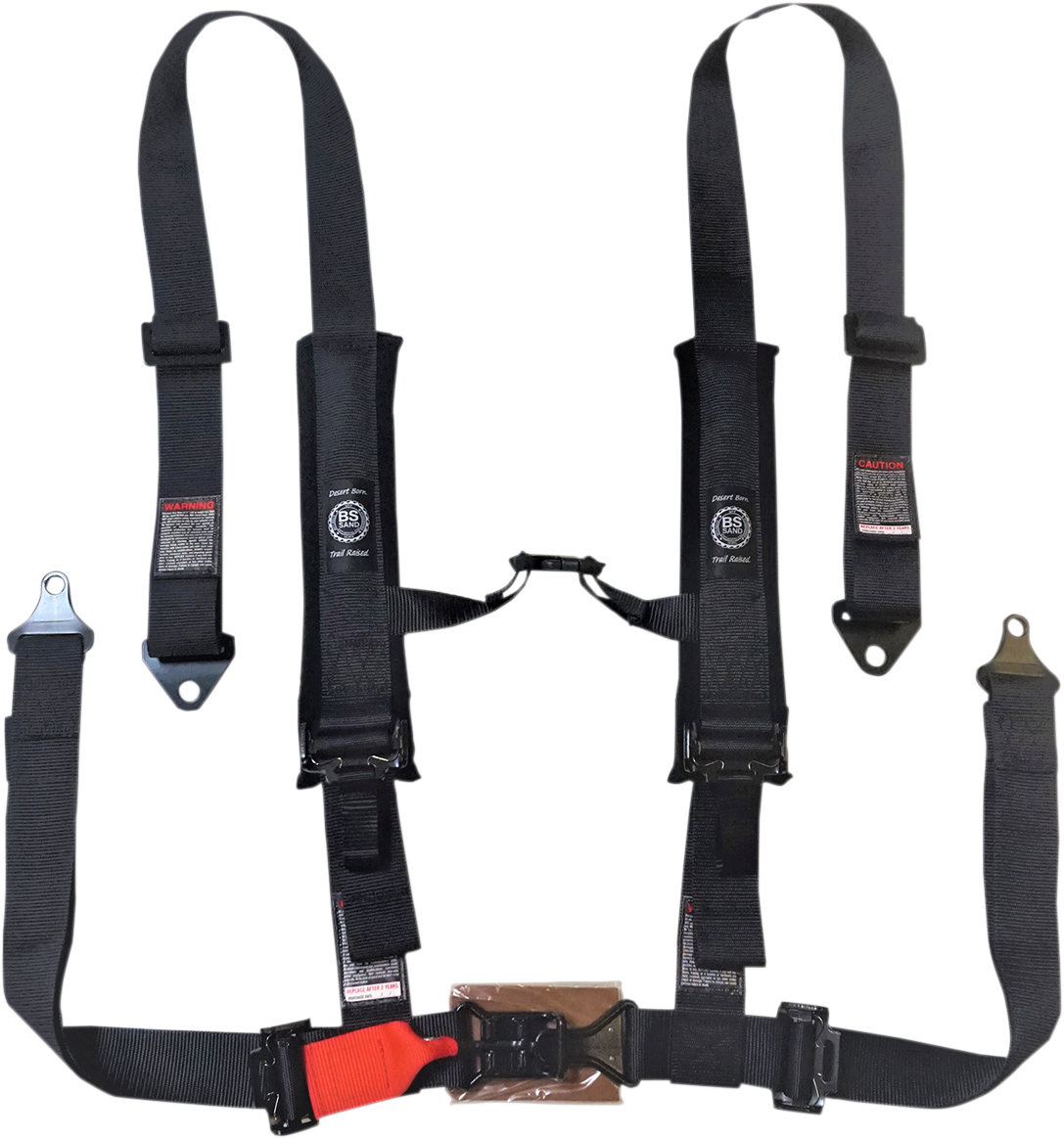 BS SAND 4-Point Latch Buckle Harness 4PNT2INLA