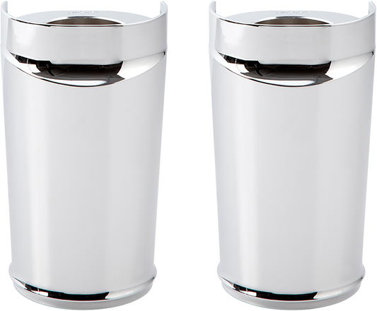 ARLEN NESS Fork Boot Cover - Chrome 20-036