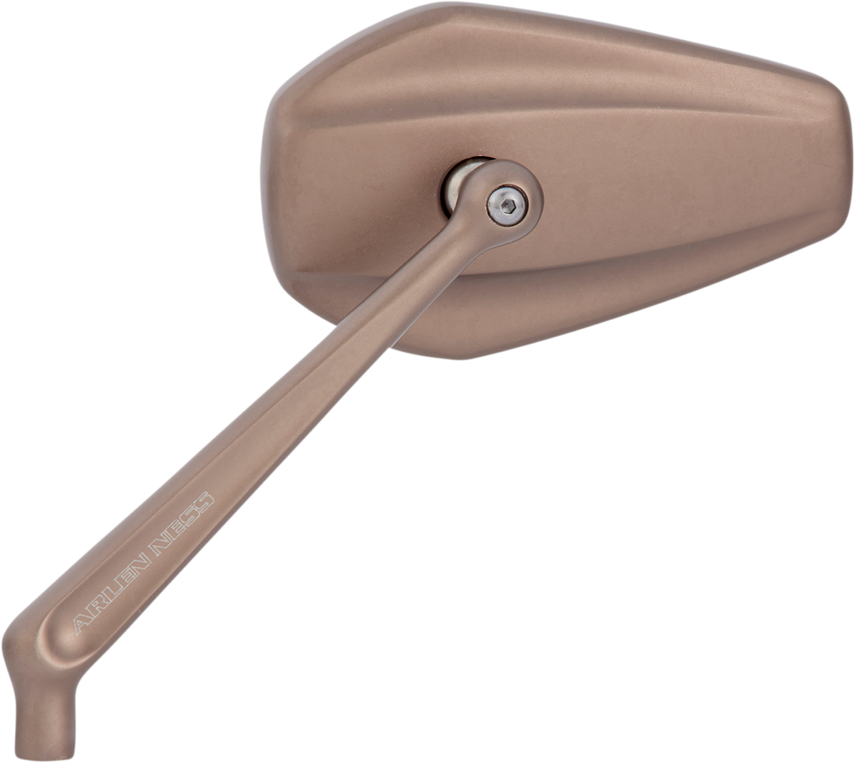 ARLEN NESS Mini Stocker Mirror - Titanium - Right 13-169