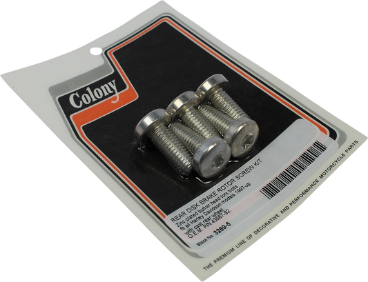COLONY Brake Rotor Screw Kit - '97+ 3269-5
