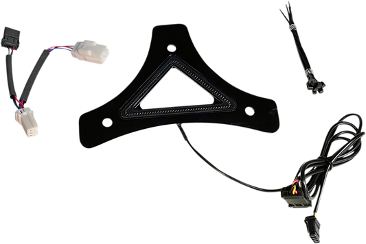 CUSTOM DYNAMICS LED Backrest Light - Run/Brake - Black CD-BR-BCMXL-B