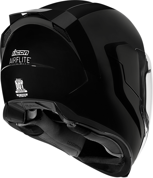 ICON Airflite* Helmet - Gloss - Black - Small 0101-10855