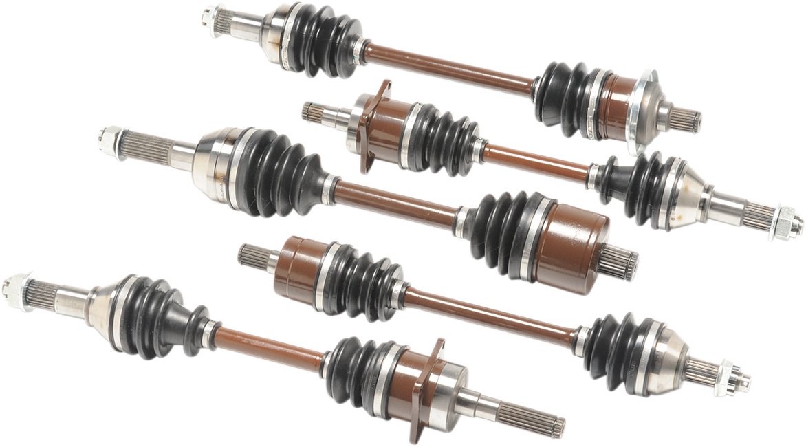 MOOSE UTILITY Complete Axle Kit - Front Left/Right - Polaris LM6-PO-8-319