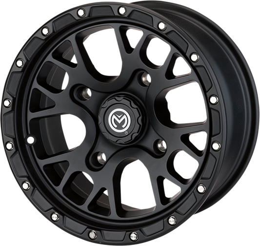 MOOSE UTILITY Wheel - 545X - Front/Rear - Black - 15x7 - 4/110 - 4+3 545MO157110SB44