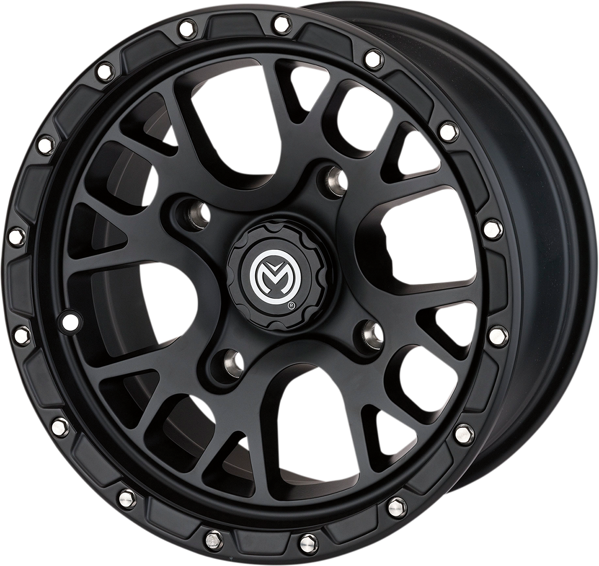 MOOSE UTILITY Wheel - 545X - Front/Rear - Black - 14x7 - 4/110 - 5+2 545MO147110SB54