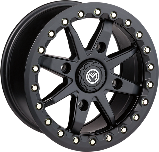 MOOSE UTILITY Wheel - 544X Beadlock - Front/Rear - Black - 14x7 - 4/156 - 5+2 544BL147156SB54