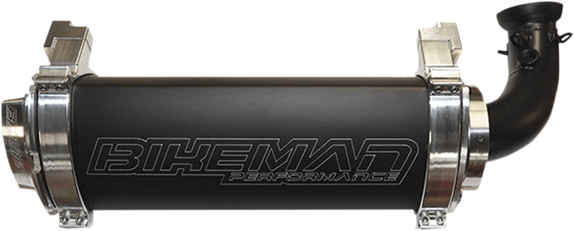 BIKEMAN PERFORMANCE RZR RS1 Muffler - Black 17-320-SB