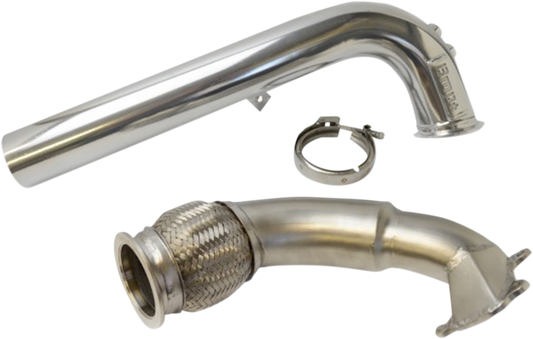 BIKEMAN PERFORMANCE 3" Exhaust - Stock Exit - 1100 Turbo 22-118-SS